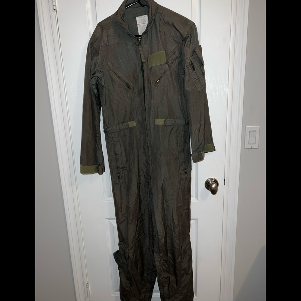 Authentic Pilot Jumpsuit/ Top Gun Halloween Costume
